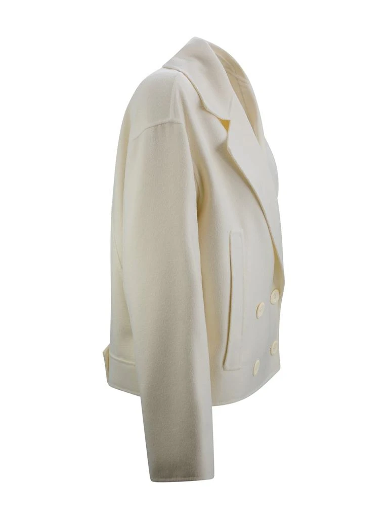 Max Mara Max Mara Studio Double-Breasted Long-Sleeved Coat 3