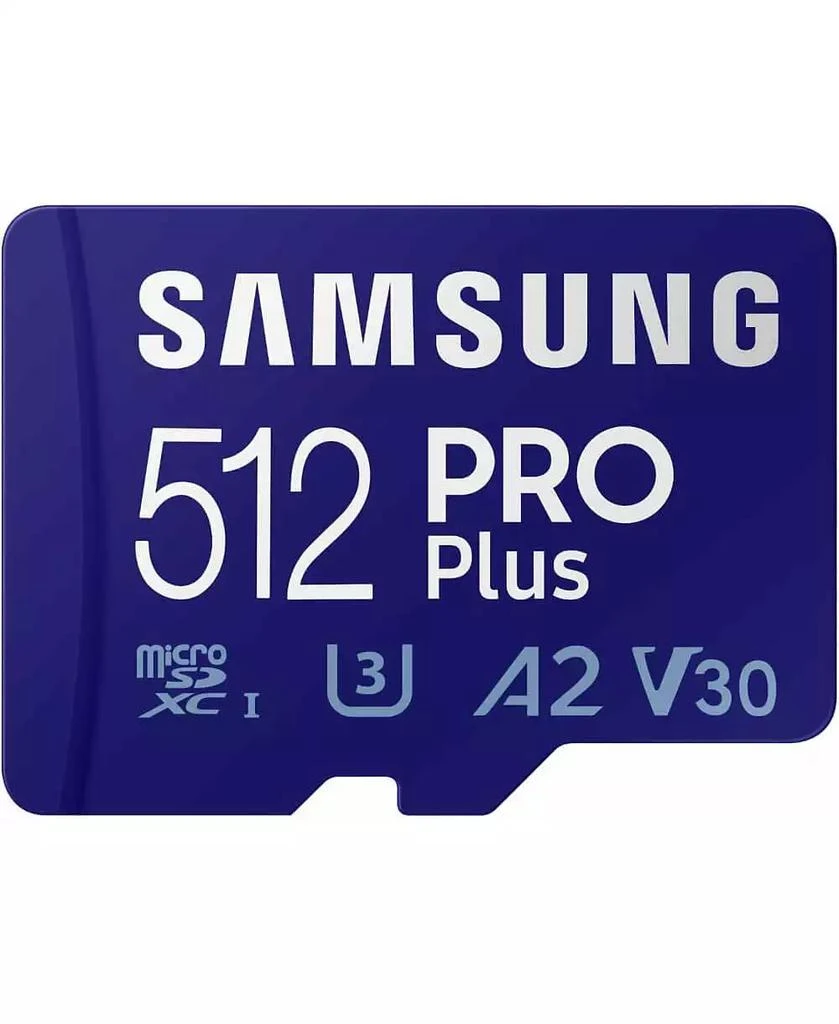 SAMSUNG 512GB Pro Plus and Adapter MicroSDXC Memory Card 1