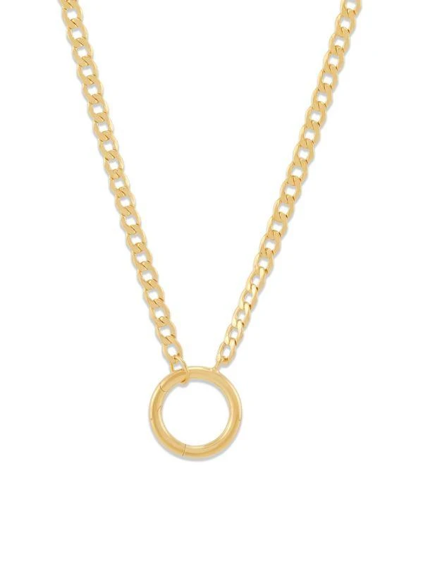 Saks Fifth Avenue 14K Yellow Gold Pendant Necklace 1
