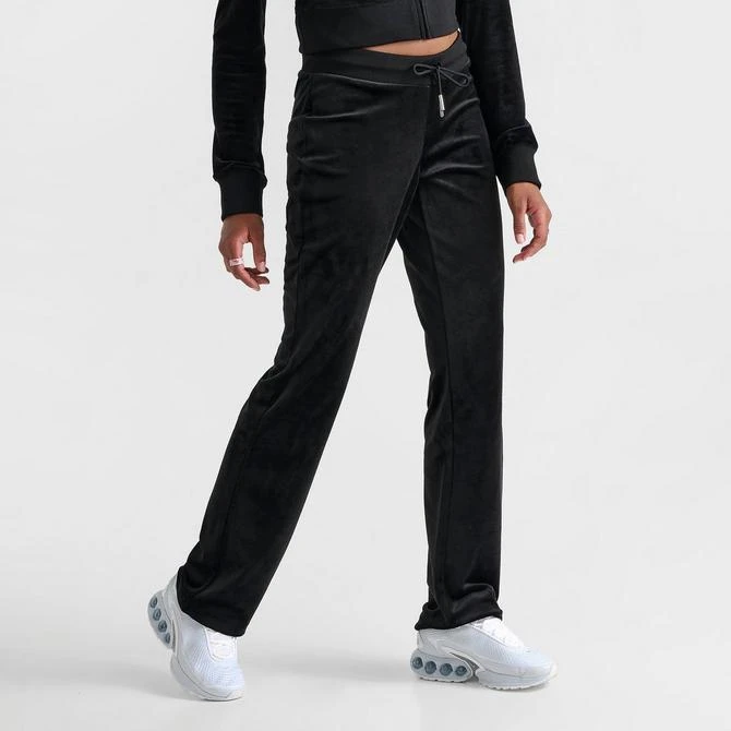 JUICY COUTURE Women's Juicy Couture OG Big Bling Velour Track Pants 3