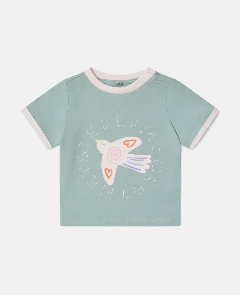 Stella McCartney Stella McCartney - Dove Graphic T-Shirt, Grey, Size: 9m