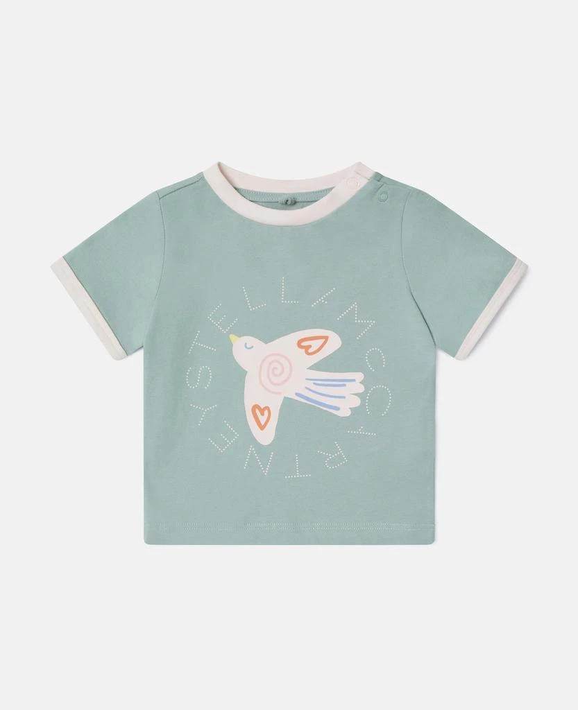 Stella McCartney Stella McCartney - Dove Graphic T-Shirt, Grey, Size: 9m 1