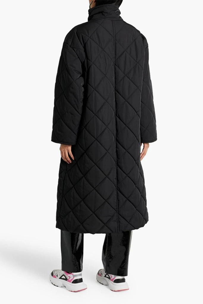 STAND STUDIO Sage quilted shell coat 3