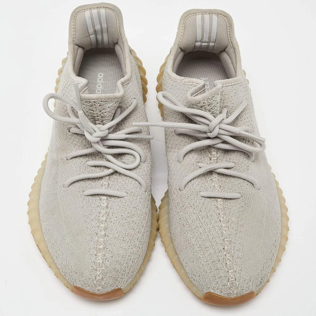 YEEZY Yeezy x Adidas Grey Knit Fabric Boost 350 v2 sesame Sneakers Size 44 2/3  3