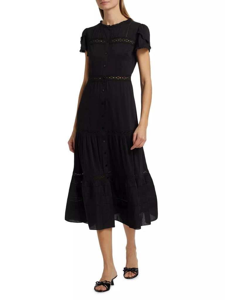 Reformation Zebrina Tiered Midi-Dress 2
