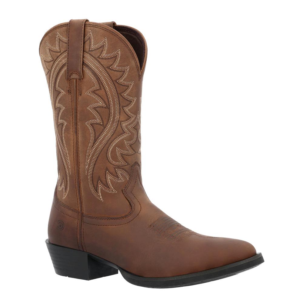 Durango Shyloh 12 Inch Embroidered Round Toe Pull On Cowboy Boots