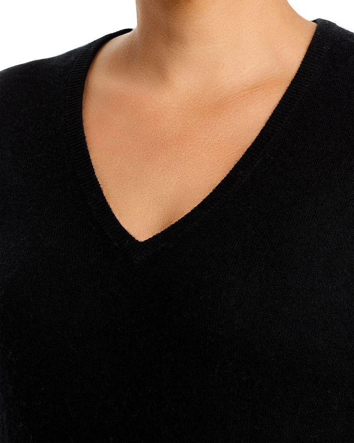 Bloomingdale's C by Bloomingdale's V-Neck Cashmere Sweater - Exclusive 9