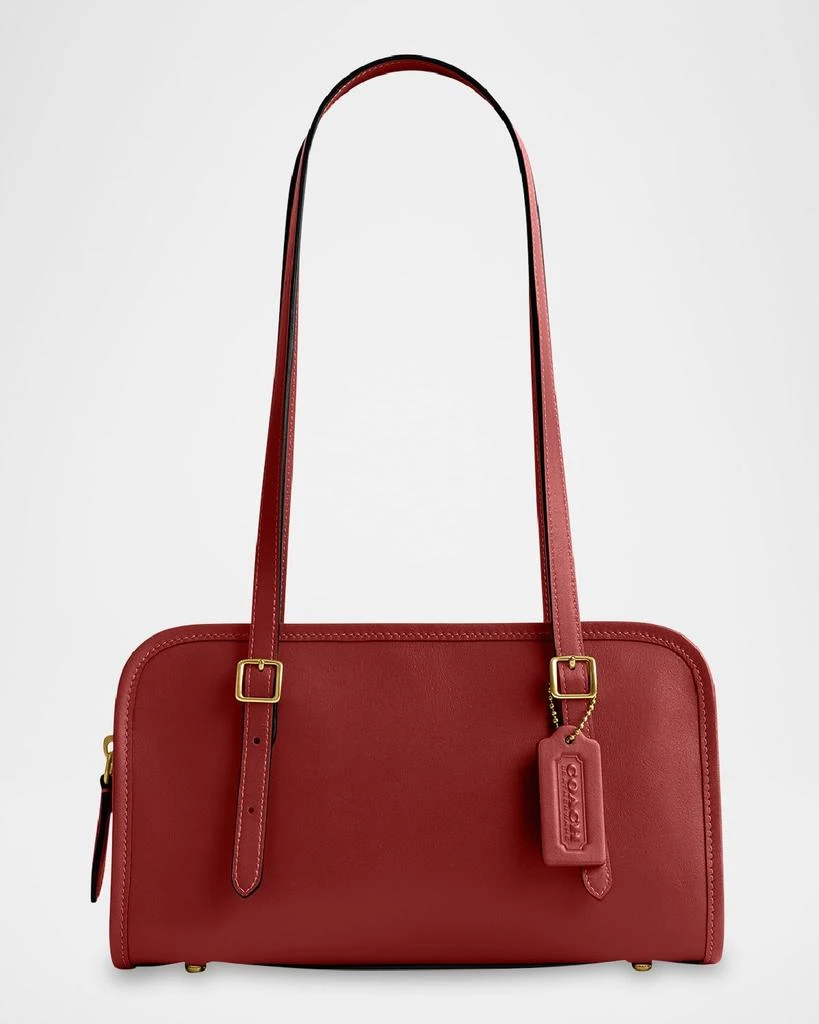 Coach Swing Zip Leather Shoulder Bag 1