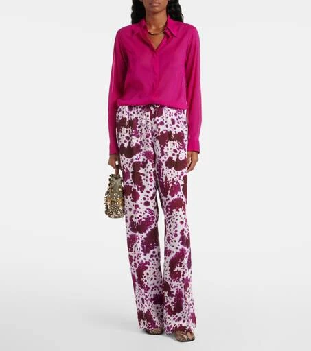 Dries Van Noten Silk-blend shirt 2