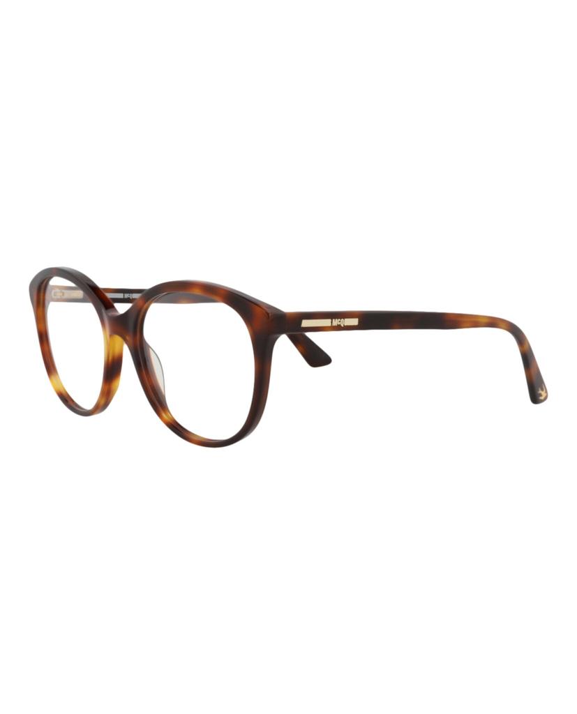 Alexander McQueen Round-Frame Acetate Optical Frames