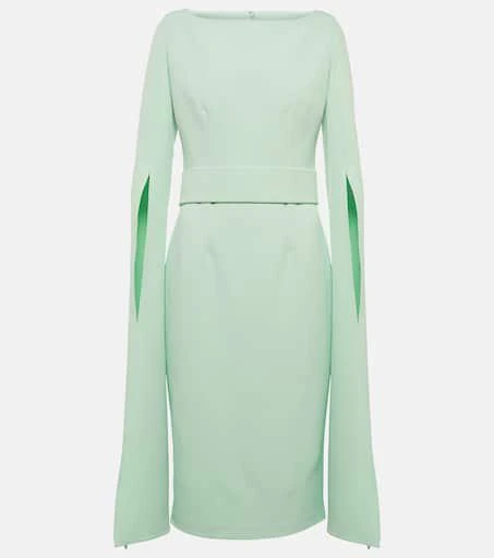 Safiyaa Crêpe midi dress 1