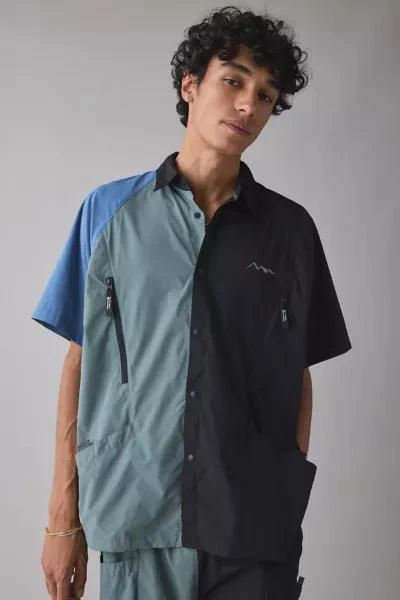 Manastash Manastash River Colorblock Short Sleeve Shirt 1