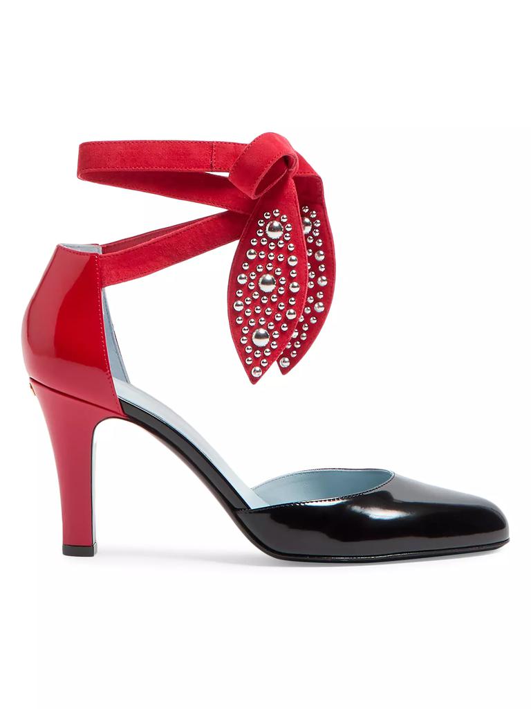 パンプス Valentino Garavani Foliefoliage Pumps Foliefoliage Pumps In Abrasive Calfskin 85mm for Woman in