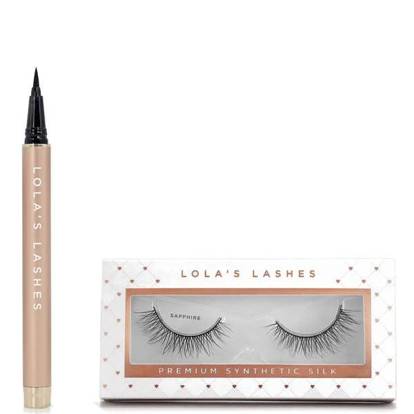 Lookfantastic Lola's Lashes Sapphire Flick and Stick Eyelash Kit 1