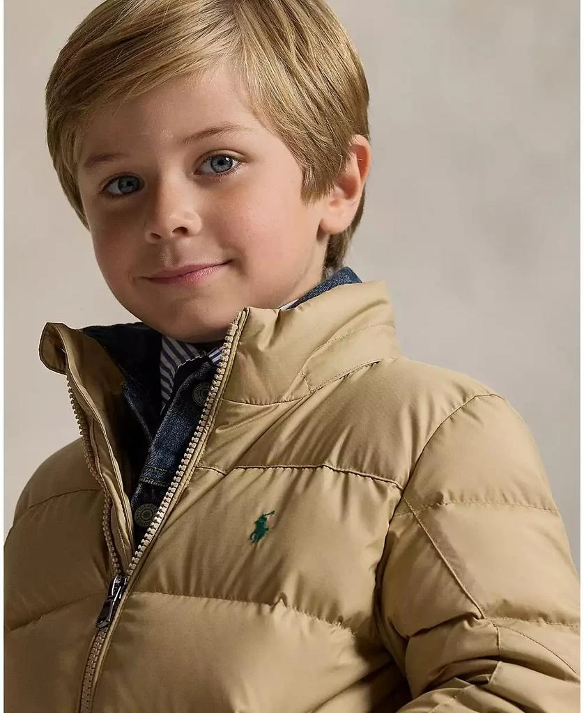 Ralph Lauren Toddler and Little Boys 2-7 Ripstop Down Hooded Jacket 3