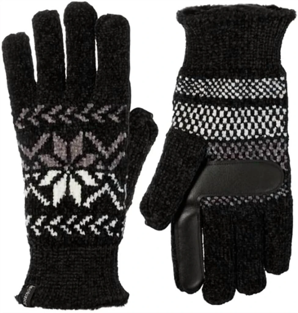 Isotoner Women
s Chenille Snowflakes Gloves