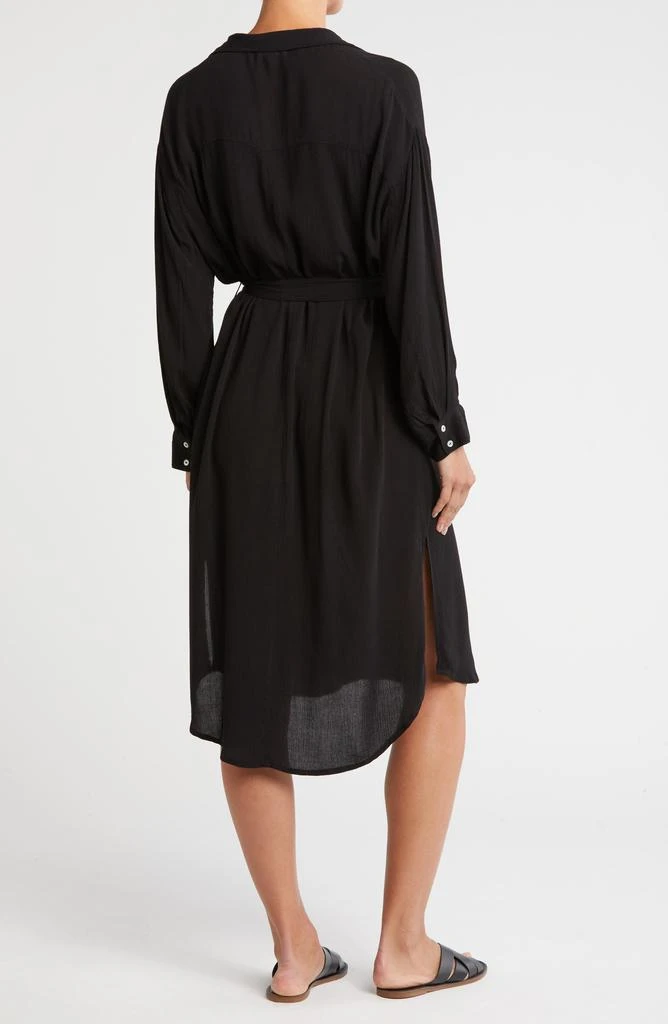 Elan Gauze Cover-Up Shirtdress 2