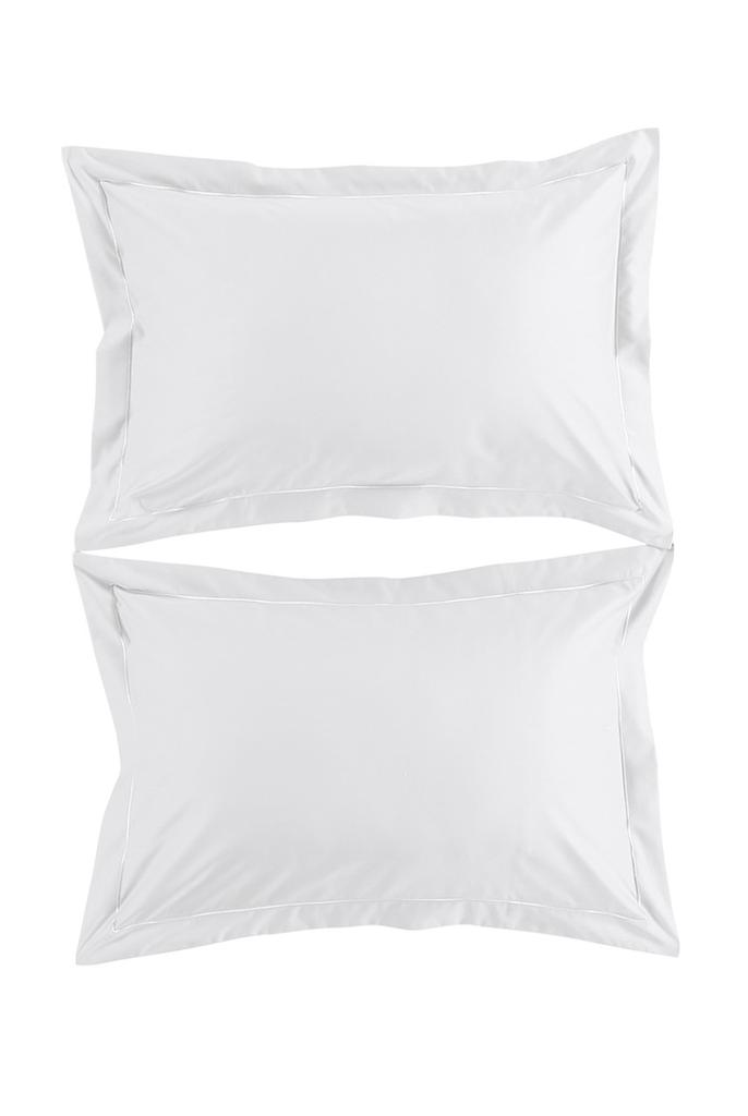 Christy Premium cotton sateen 500tc oxford pillowcase pair