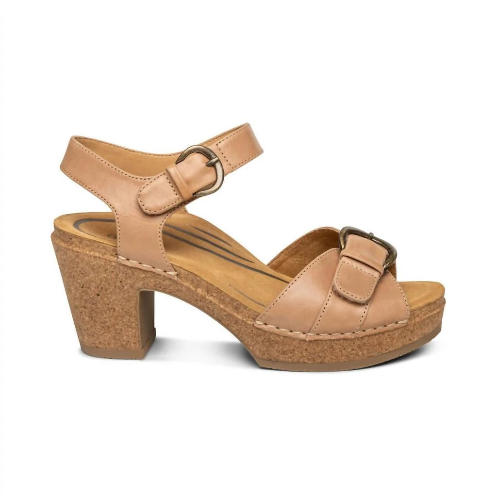 Aetrex Aetrex - Women's Tory Open Toe Heel Sandal 1