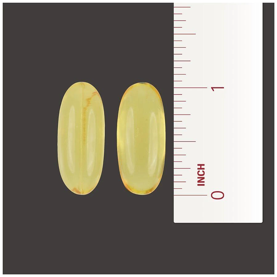 Walgreens Omega-3 Softgels (60 days) Natural Lemon 3