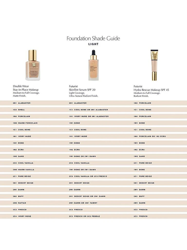 Estée Lauder Futurist Skin Tint Serum Foundation SPF 20 10