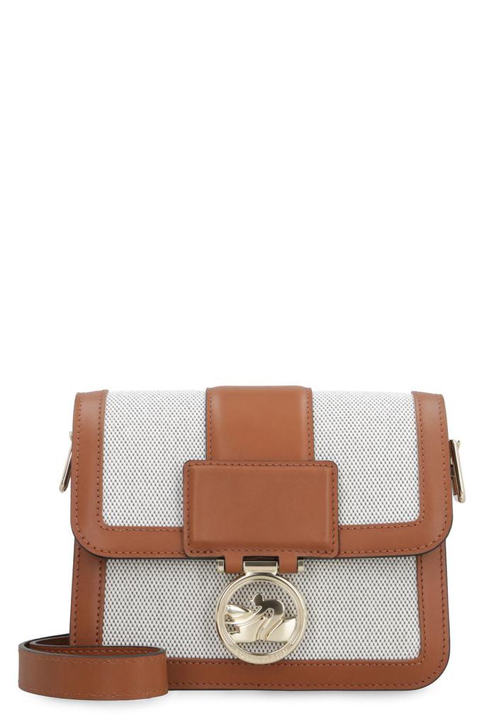 Longchamp Longchamp Box-Trot Canvas Mini Crossbody Bag