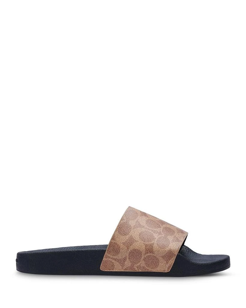 Coach Men's Signature Canvas Pool Slides 4