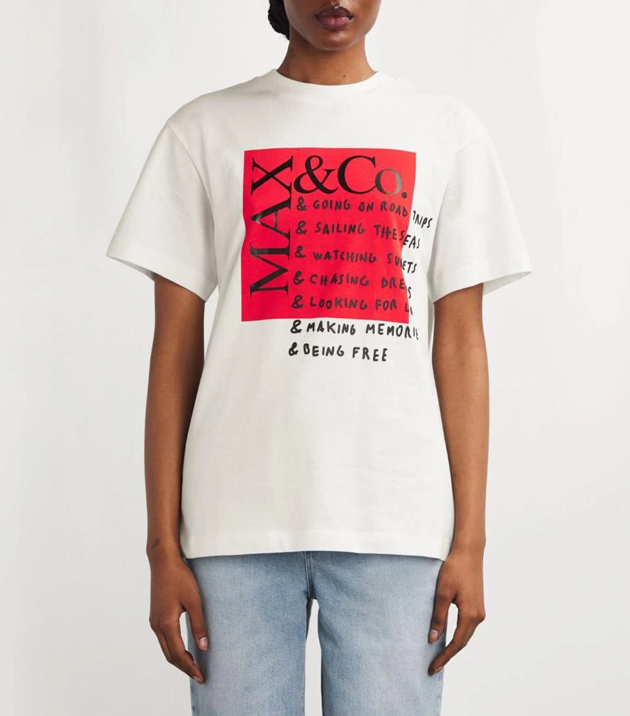 MAX&Co x Pietro Terzini Bla Bla Bla T-Shirt 3
