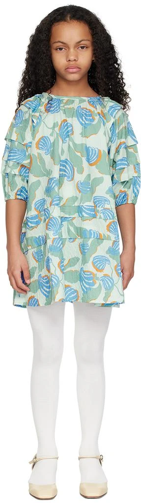 morley blue dress Morley Bow on chest blue dress