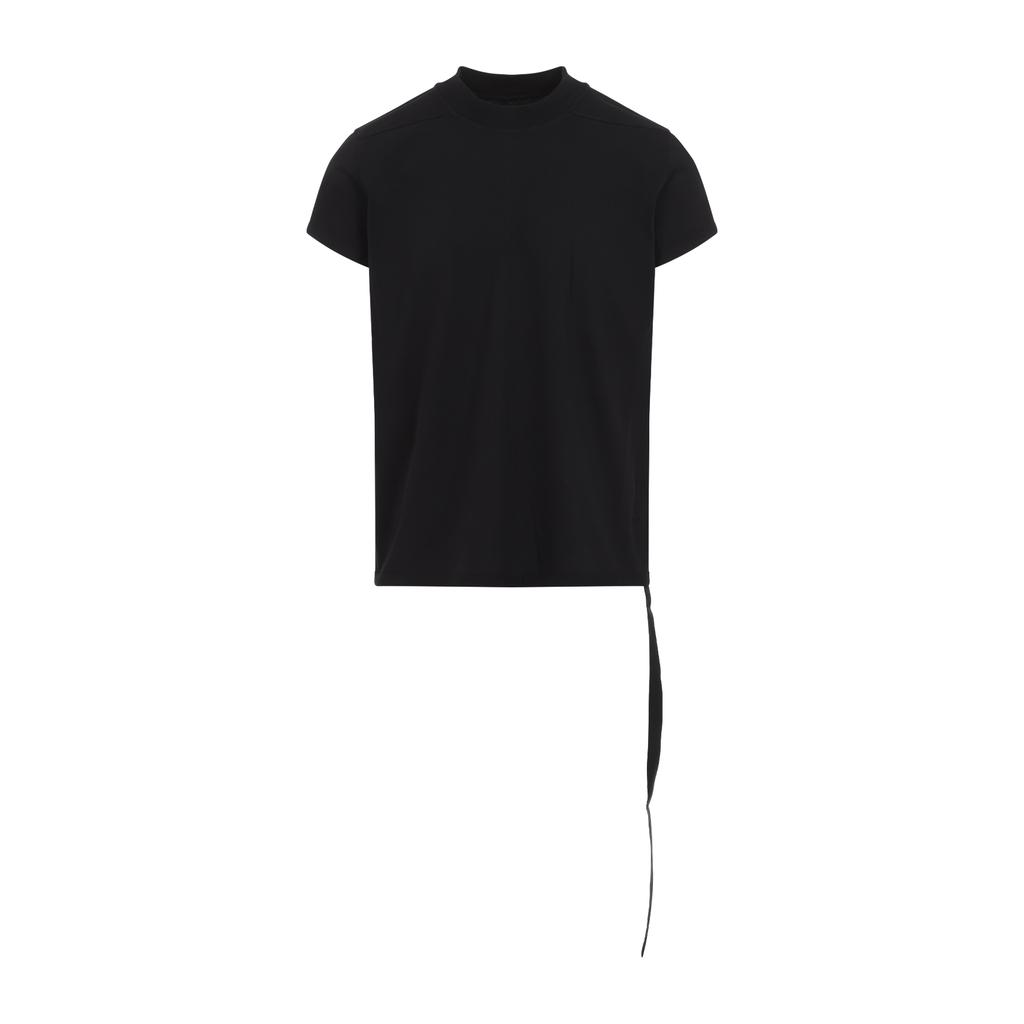 DRKSHDW | POTERVILLE LOGO LEVEL T BLACK (RNEP4) 半袖Tシャツ Rick Owens DRKSHDW Black Porterville Small Level T-Shirt
