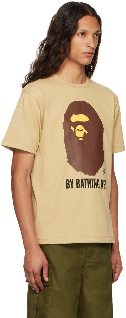 Bape Beige 'By Bathing Ape' T-Shirt 2