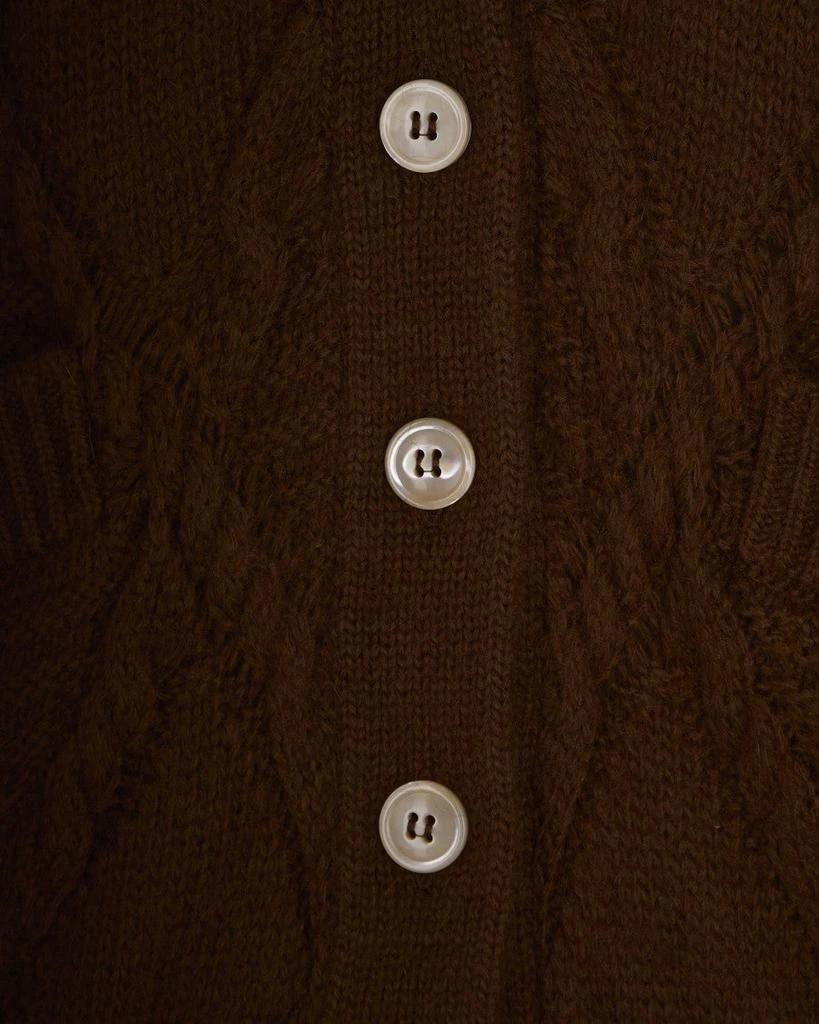 Max Mara Brown Bolero Cardigan 3
