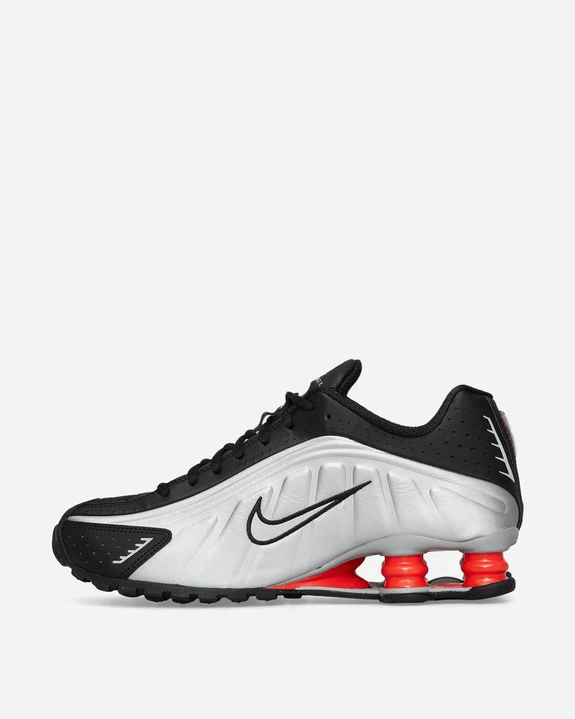 NIKE Shox R4 Sneakers Metallic Silver / Black 3