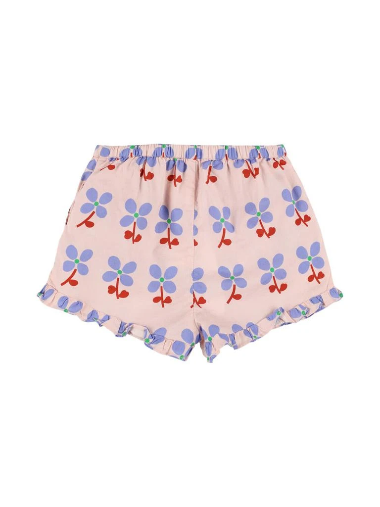HELLO SIMONE Printed Cotton Shorts 2
