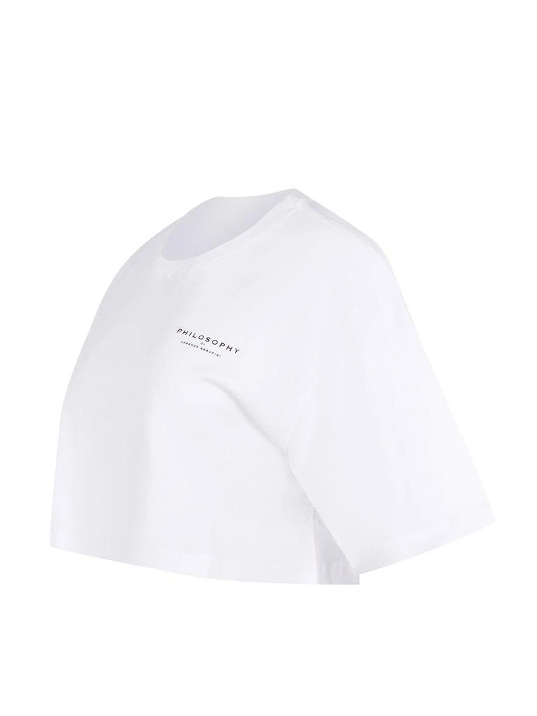 PHILOSOPHY di LORENZO SERAFINI Philosophy Di Lorenzo Serafini Cropped T-Shirt 3