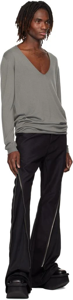 Rick Owens Black Temple Bolan Banana Jeans 4