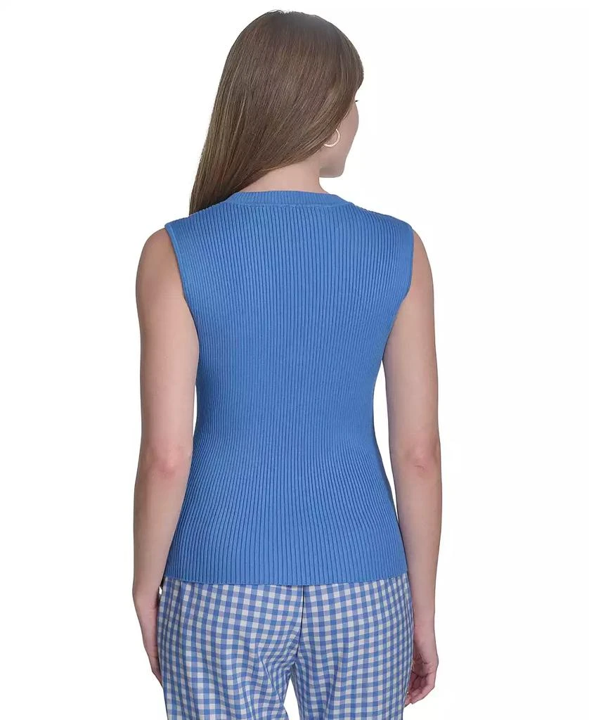 Tommy Hilfiger Women's V-Neck Sleeveless Sweater 4