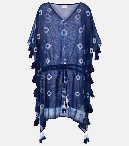 Anna Kosturova Tie-dye cotton kaftan