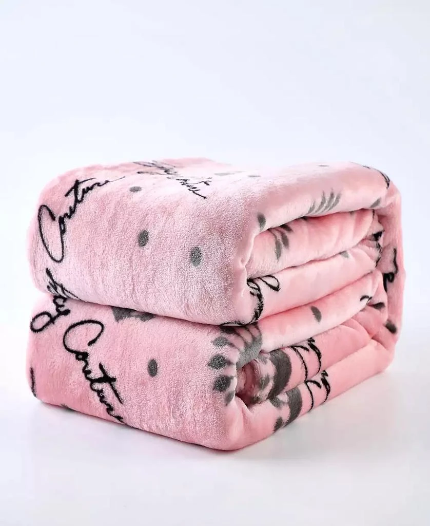 Juicy Couture Plush Throw, 50" x 70" 1