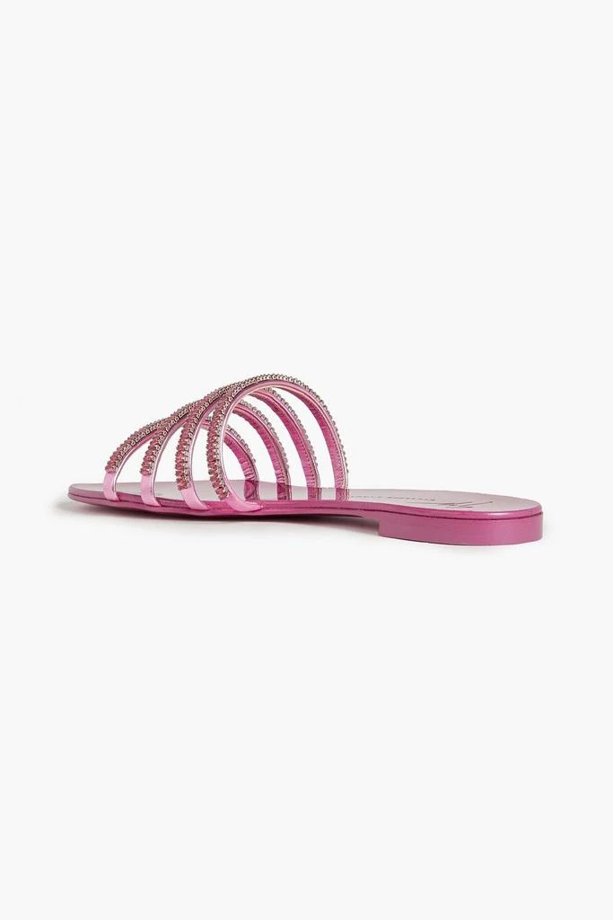 Giuseppe Zanotti Iride crystal-embellished patent-leather sandals 3