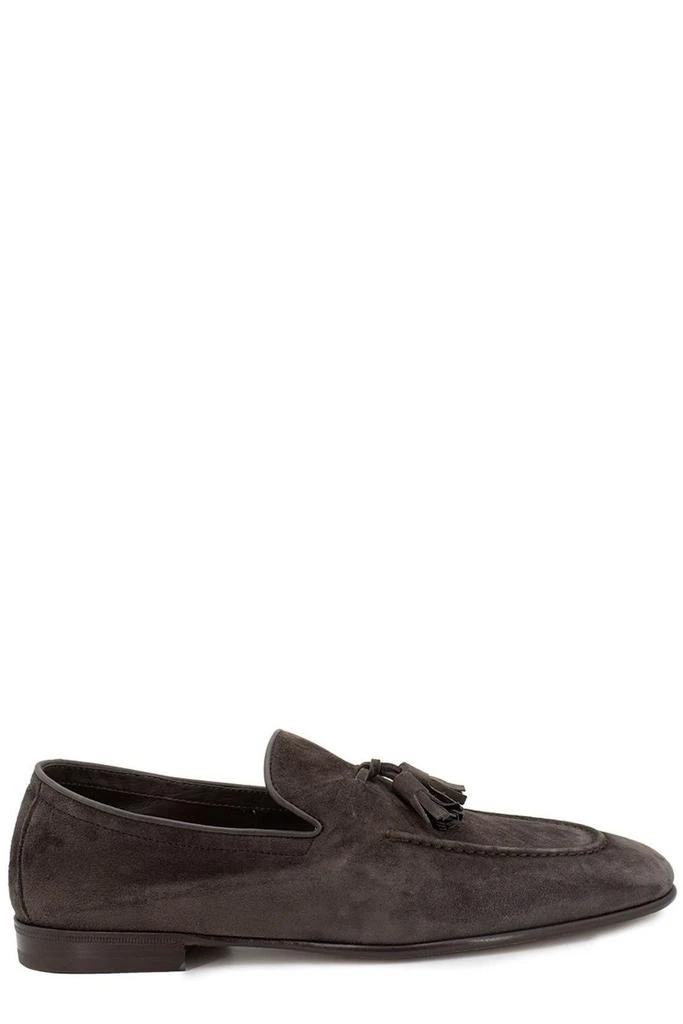 Brunello Cucinelli Brunello Cucinelli Fringed Slip-On Loafers 1