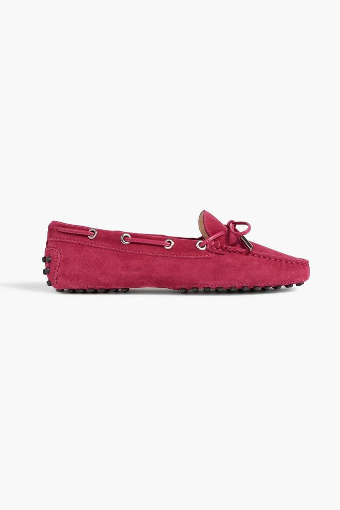 Tod's Heaven Laccetto suede loafers 1