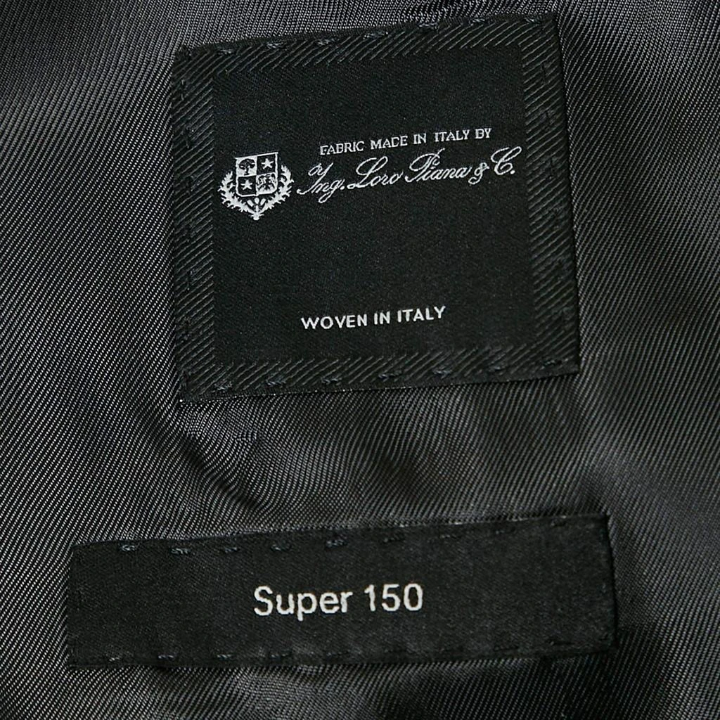 Boss By Hugo Boss Boss By Hugo Boss Black Virgin Wool Single Breasted Super 150 Blazer XXL 5