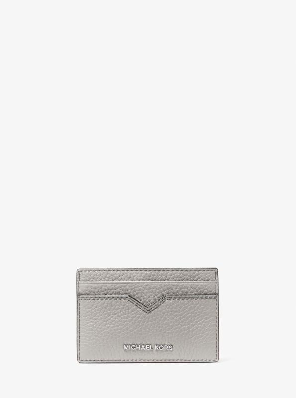 Michael Kors Hudson Pebbled Leather Card Case