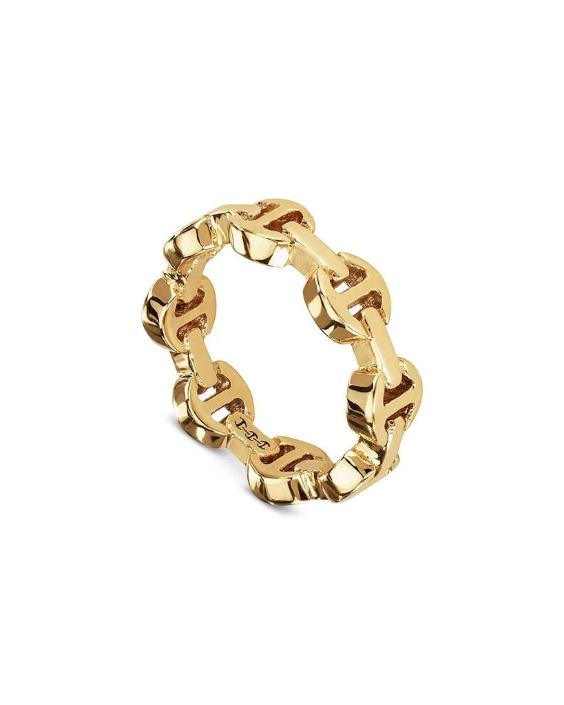 Hoorsenbuhs 18K Yellow Gold Heritage Chain Link Ring 1