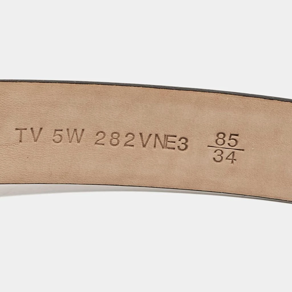 Valentino Valentino Red Patent Leather VLogo Buckle Belt 85 CM 6