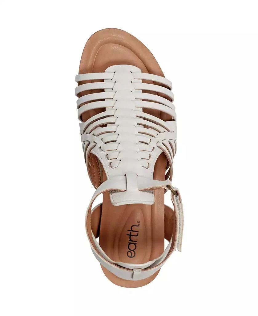 Earth Women's Hattie Fisherman Wedge Sandals 4