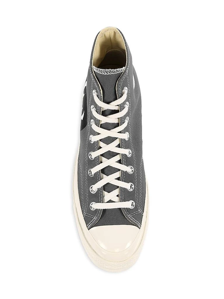 Comme des Garcons CdG PLAY x Converse Men's Chuck Taylor All Star Single Heart High-Top Sneakers 5