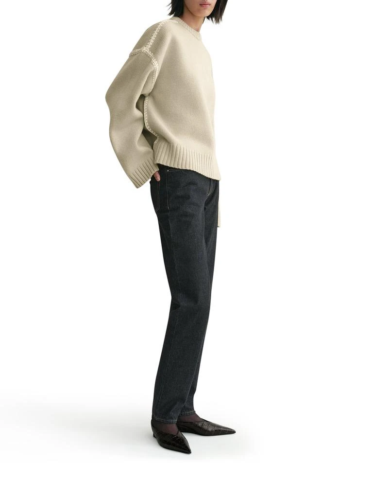 Totême Embroidered wool cashmere knit harvest 3