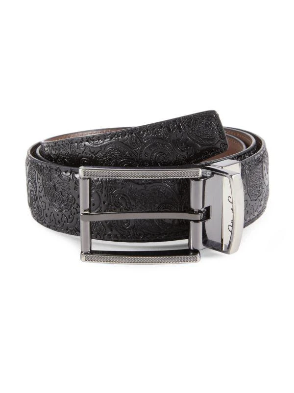 Robert Graham Astrid Reversible Leather Belt 1